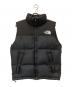THE NORTH FACE（ザ ノース フェイス）の古着「Nuptse Vest」｜ブラック