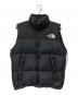 THE NORTH FACE（ザ ノース フェイス）の古着「Nuptse Vest」｜ブラック
