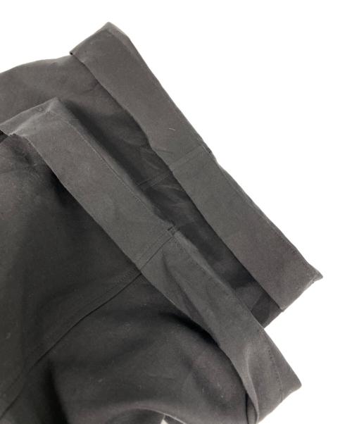 beautiful people（ビューティフルピープル）beautiful people (ビューティフルピープル) linen cotton satin bow silhouette pants/　リネンコットンサテンボウシルエットパンツ ブラック サイズ:36　　　　の古着・服飾アイテム