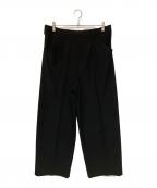 SUNSEAサンシー）の古着「SNM-Blue2 w/耳 Wide Pants」｜ブラック