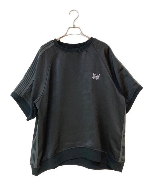 Needles（ニードルズ）Needles (ニードルズ) S/S Track Crew Neck Shirt ブラック サイズ:Lの古着・服飾アイテム