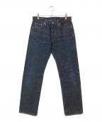 IRON HEARTアイアンハート）の古着「21ozレギュラーデニム ストレート デニムパンツ」｜インディゴ