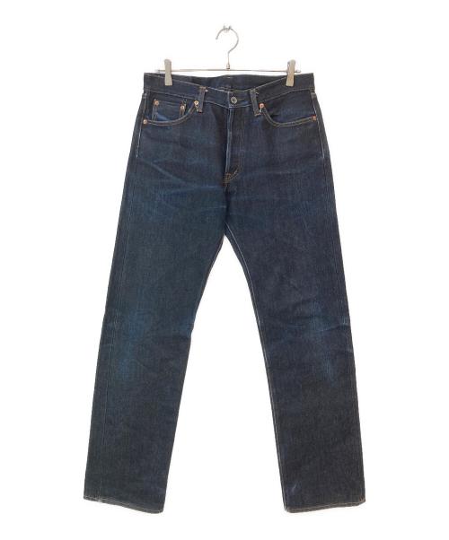 IRON HEART（アイアンハート）IRON HEART (アイアンハート) 21ozレギュラーデニム ストレート デニムパンツ インディゴ サイズ:83.5cmの古着・服飾アイテム