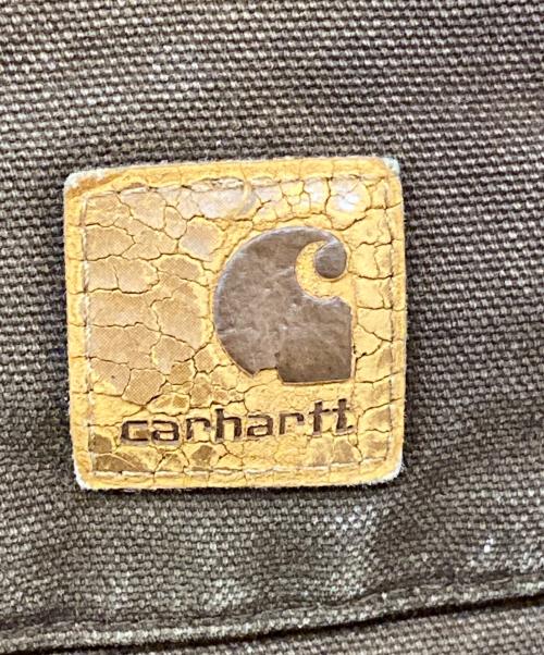 CarHartt（カーハート）CarHartt (カーハート) 裏ボアダックベスト ブラウン サイズ:Mの古着・服飾アイテム