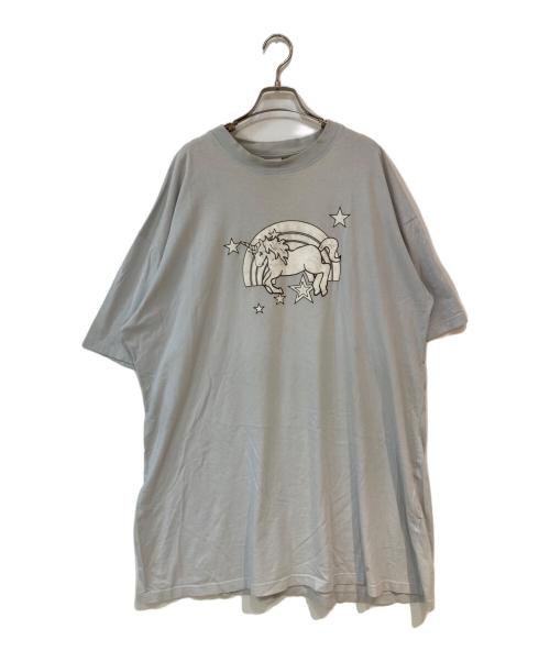vetement（ヴェットモン）vetement (ヴェットモン) 21SS Magic Unicorn Tee ブルー サイズ:Lの古着・服飾アイテム