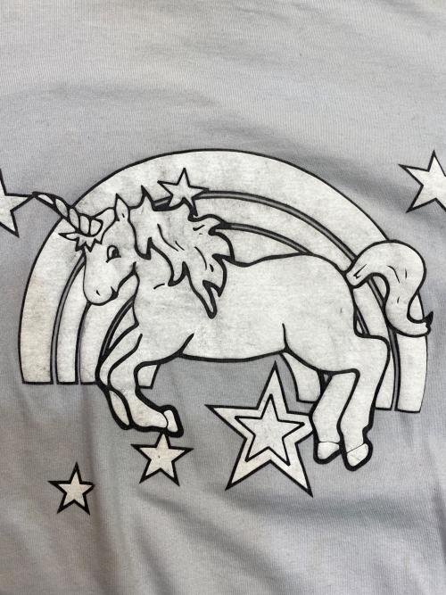 vetement（ヴェットモン）vetement (ヴェットモン) 21SS Magic Unicorn Tee ブルー サイズ:Lの古着・服飾アイテム