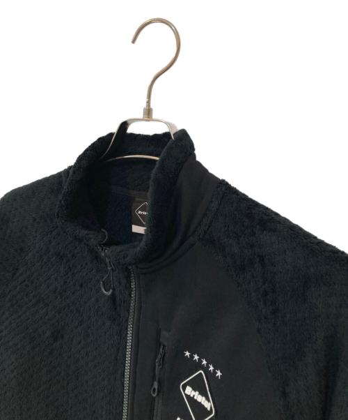 F.C.R.B.（エフシーレアルブリストル）F.C.R.B. (エフシーレアルブリストル) POLARTEC HYBRID STAND COLLAR JACKET ブラック サイズ:Sの古着・服飾アイテム