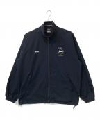 F.C.R.B.エフシーレアルブリストル）の古着「VENTILATION LOGO JACKET/ ベンチレーションロゴジャケット」｜ブラック