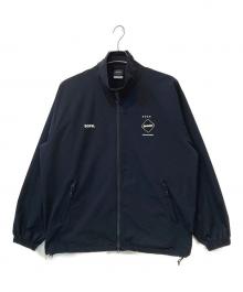 F.C.R.B.（エフシーレアルブリストル）の古着「VENTILATION LOGO JACKET/ ベンチレーションロゴジャケット」｜ブラック