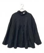 ENFOLDエンフォルド）の古着「BACK-TIE PULLOVER」｜ブラック