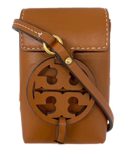 TORY BURCH（トリーバーチ）TORY BURCH (トリーバーチ) Miller Nano ショルダーポーチ ブラウンの古着・服飾アイテム