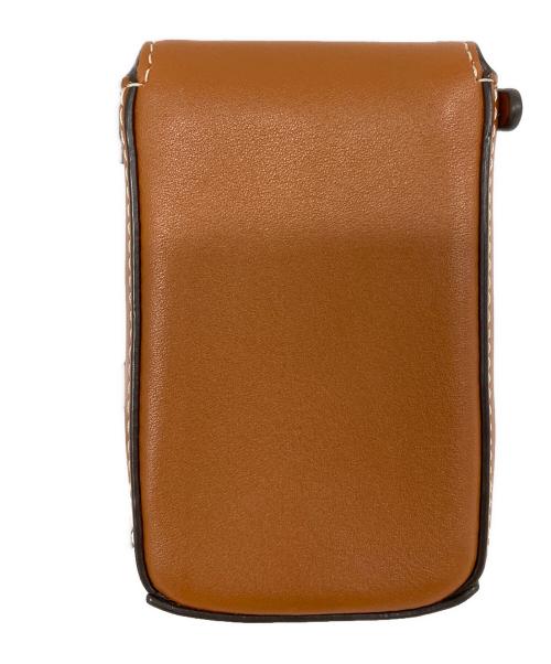 TORY BURCH（トリーバーチ）TORY BURCH (トリーバーチ) Miller Nano ショルダーポーチ ブラウンの古着・服飾アイテム