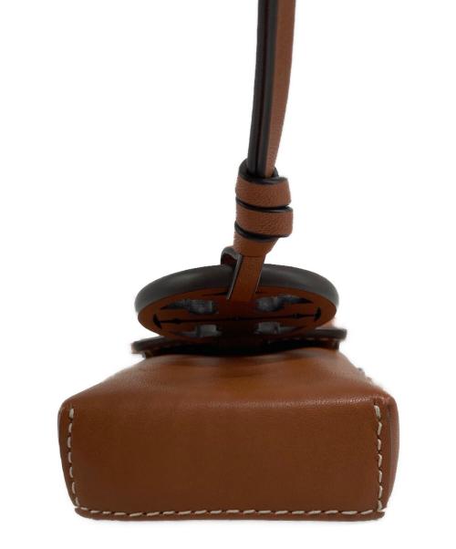 TORY BURCH（トリーバーチ）TORY BURCH (トリーバーチ) Miller Nano ショルダーポーチ ブラウンの古着・服飾アイテム