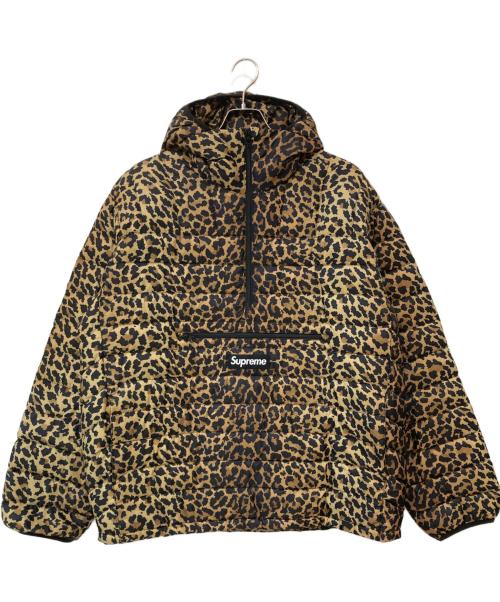 SUPREME（シュプリーム）SUPREME (シュプリーム) 21FW Micro Down Half Zip Hooded Pullover ブラウン サイズ:XLの古着・服飾アイテム