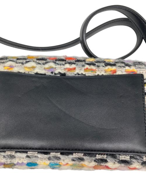 TORY BURCH（トリーバーチ）TORY BURCH (トリーバーチ) KIRA TWEED CHAIN WALLET/キラツイードチェーンウォレット ショルダーバッグ マルチカラー サイズ:なしの古着・服飾アイテム