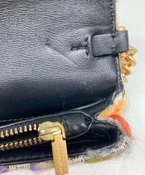 TORY BURCH（トリーバーチ）TORY BURCH (トリーバーチ) KIRA TWEED CHAIN WALLET/キラツイードチェーンウォレット ショルダーバッグ マルチカラー サイズ:なしの古着・服飾アイテム