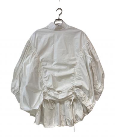 【週末限定値下げ】ラインヴァンド  leinwande コットンスリーブブラウス 中古・古着通販】LEINWANDE (ラインヴァンド) MARINO SLEEVE ホワイト