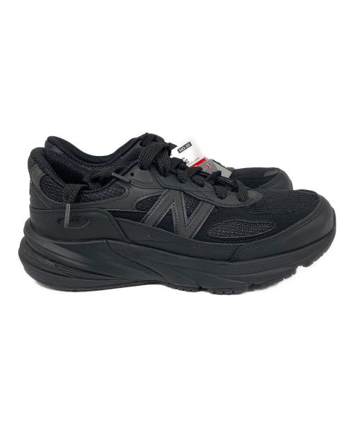 NEW BALANCE（ニューバランス）NEW BALANCE (ニューバランス) COMME des GARCONS HOMME (コムデギャルソン オム) 990v6 ローカットスニーカー ブラック サイズ:26 未使用品の古着・服飾アイテム