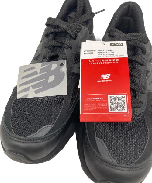 NEW BALANCE（ニューバランス）NEW BALANCE (ニューバランス) COMME des GARCONS HOMME (コムデギャルソン オム) 990v6 ローカットスニーカー ブラック サイズ:26 未使用品の古着・服飾アイテム