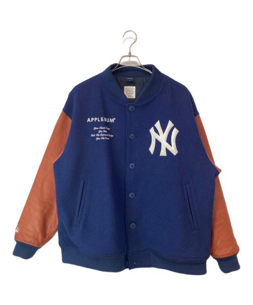 APPLEBUM（アップルバム）APPLEBUM (アップルバム) “NY Yankees” Stadium Jacket ネイビー サイズ:XLの古着・服飾アイテム