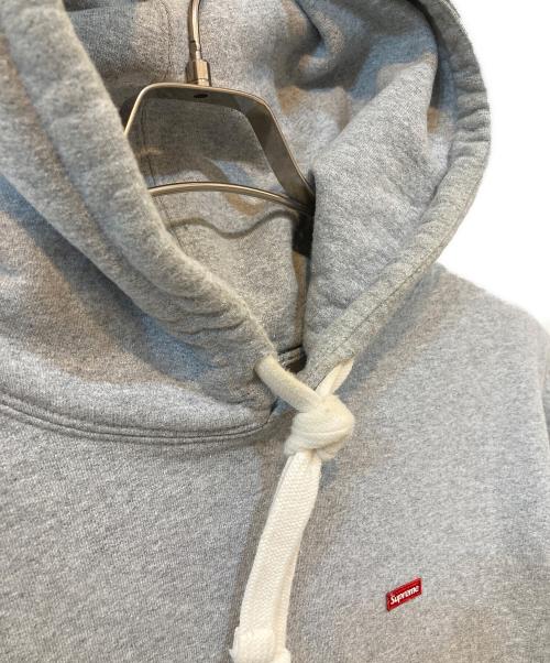SUPREME（シュプリーム）SUPREME (シュプリーム) 23FW Small Box Drawcord Hooded Sweatshirt　スモール ボックス ドローコード スウェットシャツ Heather Grey サイズ:Lの古着・服飾アイテム