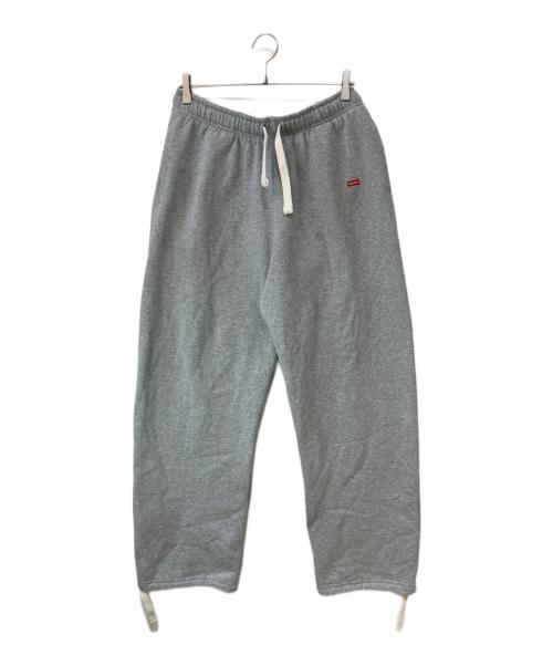 SUPREME（シュプリーム）SUPREME (シュプリーム) 23FW Small Box Drawcord Sweatpant　スモール ボックス ロゴ ドローコード スウェットパンツ グレー サイズ:Lの古着・服飾アイテム