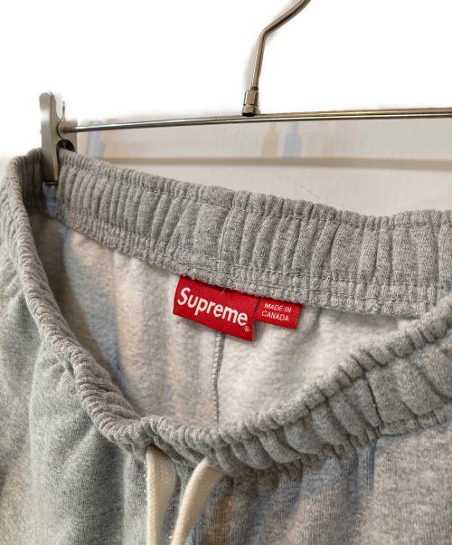 SUPREME（シュプリーム）SUPREME (シュプリーム) 23FW Small Box Drawcord Sweatpant　スモール ボックス ロゴ ドローコード スウェットパンツ グレー サイズ:Lの古着・服飾アイテム