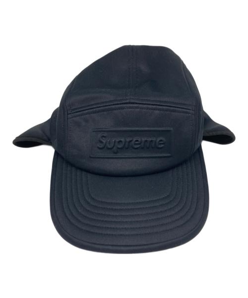 SUPREME（シュプリーム）SUPREME (シュプリーム) 23FW WINDSTOPPER Earflap Camp Cap/ウィンドストッパー イヤーフラップ キャンプキャップ ブラック サイズ:なしの古着・服飾アイテム