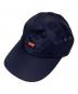 SUPREME（シュプリーム）の古着「23FW Enamel Logo 6-Panel ニジュウサン・エフダブリュー エナメル ロゴ シックスパネル　キャップ」｜ネイビー