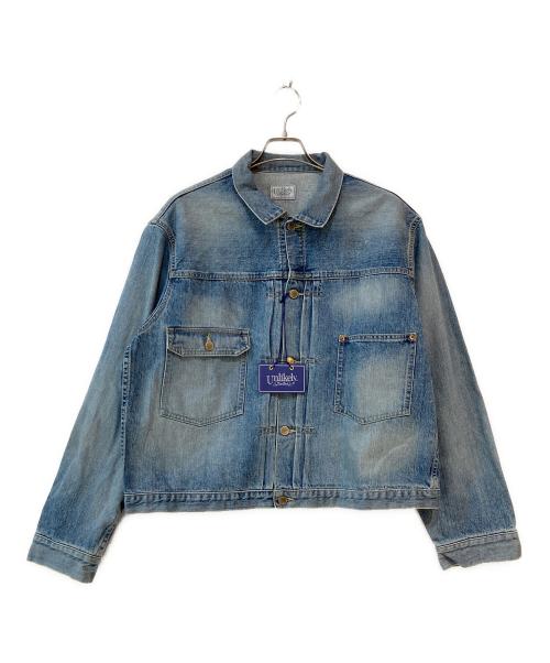 Unlikely（アンライクリー）Unlikely (アンライクリー) 25AW Time Travel Trucker Jacket/タイムトラベルトラッカージャケット 1977Wash デニムジャケット ヴィンテージインディゴ サイズ:XLの古着・服飾アイテム