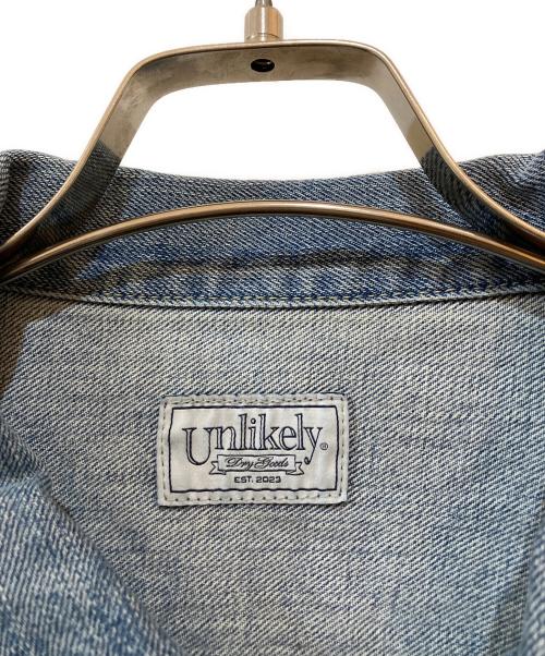 Unlikely（アンライクリー）Unlikely (アンライクリー) 25AW Time Travel Trucker Jacket/タイムトラベルトラッカージャケット 1977Wash デニムジャケット ヴィンテージインディゴ サイズ:XLの古着・服飾アイテム