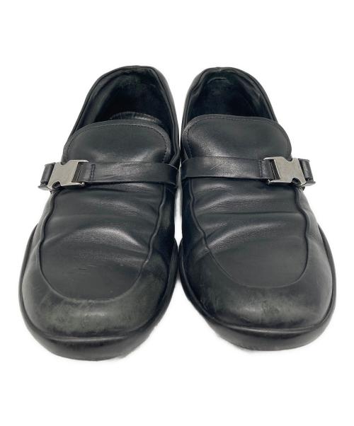 PRADA SPORTS（プラダスポーツ）PRADA SPORTS (プラダスポーツ) アイアンバックル ドライビングシューズ ブラック サイズ:8の古着・服飾アイテム