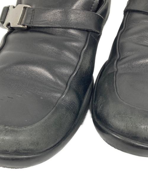 PRADA SPORTS（プラダスポーツ）PRADA SPORTS (プラダスポーツ) アイアンバックル ドライビングシューズ ブラック サイズ:8の古着・服飾アイテム