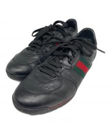 GUCCI（グッチ）の古着「グッチシマ ローカットスニーカー」｜ブラック