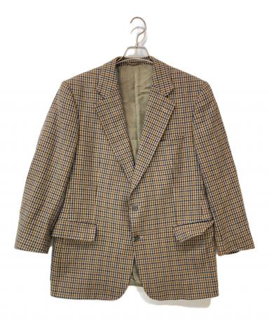 BURBERRY ベージュ テーラードジャケット 46 これからの季節に美品 バーバリーBURBERRYテーラードジャケット