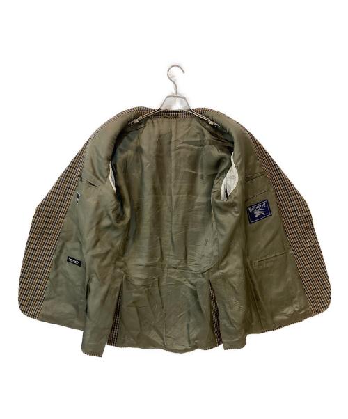 Burberry's（バーバリー）Burberry's (バーバリーズ) チェックテーラードジャケット ベージュ サイズ:実寸をご参照くださいの古着・服飾アイテム
