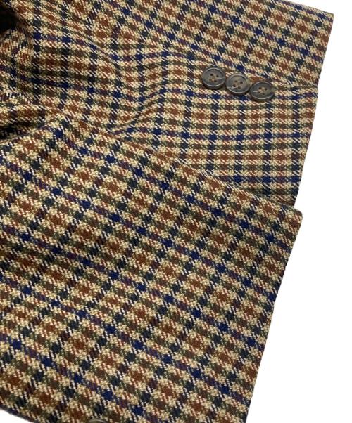 Burberry's（バーバリー）Burberry's (バーバリーズ) チェックテーラードジャケット ベージュ サイズ:実寸をご参照くださいの古着・服飾アイテム