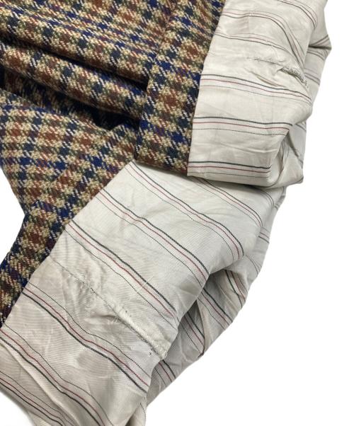 Burberry's（バーバリー）Burberry's (バーバリーズ) チェックテーラードジャケット ベージュ サイズ:実寸をご参照くださいの古着・服飾アイテム