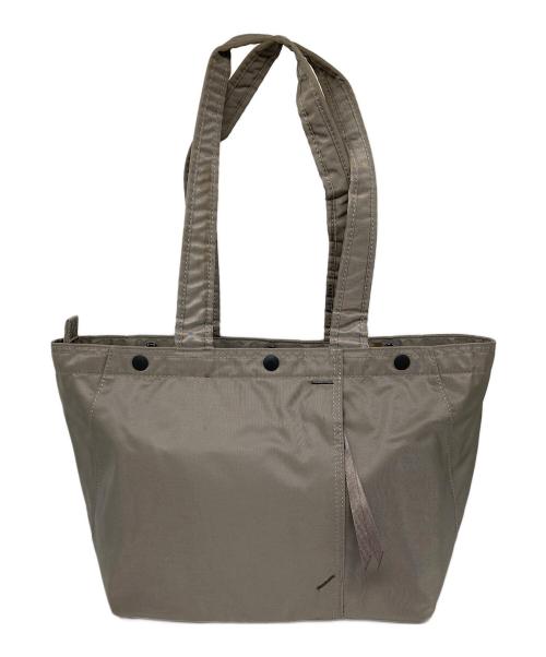 PORTER GIRL（ポーターガール）PORTER GIRL (ポーターガール) SHELL TOTE BAG(S)　シェル・トート・バッグ（エス） カーキグレー サイズ:なしの古着・服飾アイテム