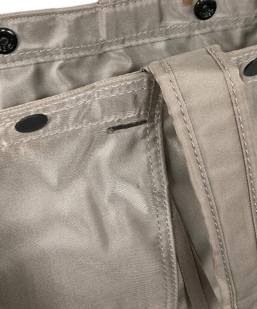 PORTER GIRL（ポーターガール）PORTER GIRL (ポーターガール) SHELL TOTE BAG(S)　シェル・トート・バッグ（エス） カーキグレー サイズ:なしの古着・服飾アイテム