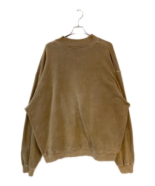 SEASON 6（シーズン6）SEASON 6 (シーズン6) モックネックスウェット ブラウン サイズ:XLの古着・服飾アイテム