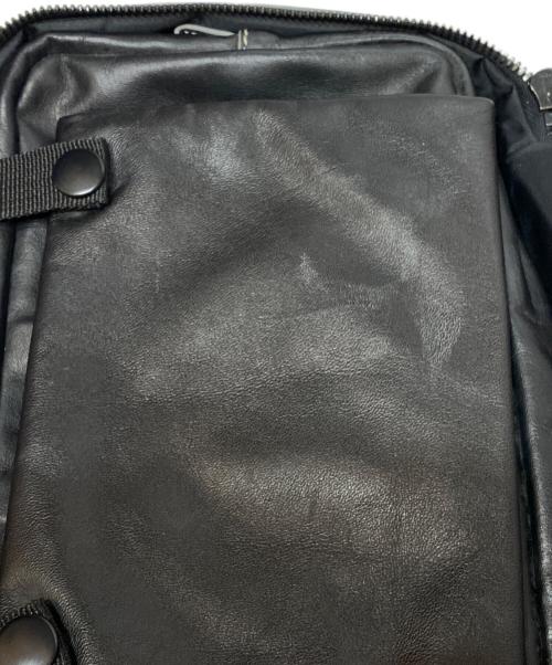 NUMBER (N)INE（ナンバーナイン）NUMBER (N)INE (ナンバーナイン) レザーミニバッグ ブラック サイズ:なしの古着・服飾アイテム