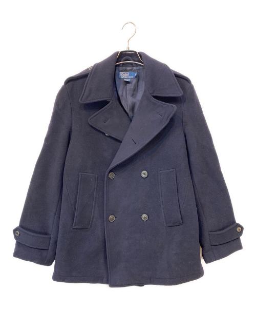 POLO RALPH LAUREN（ポロ・ラルフローレン）POLO RALPH LAUREN (ポロ・ラルフローレン) Pコート ネイビー サイズ:Mの古着・服飾アイテム