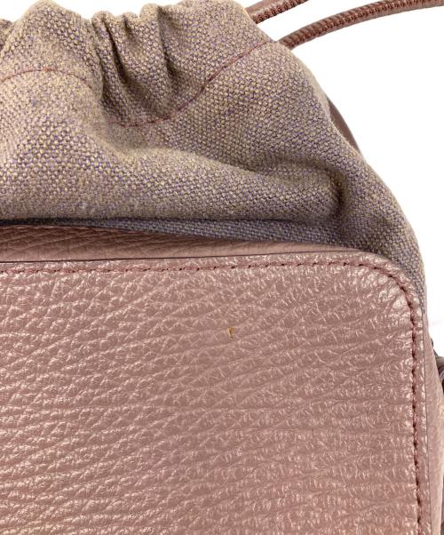 Maison Margiela（メゾンマルジェラ）Maison Margiela (メゾンマルジェラ) 5AC ミニカメラバッグ パープルの古着・服飾アイテム