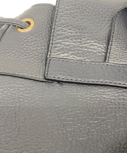 COACH（コーチ）COACH (コーチ) ビリーペプルドレザーバックパック グレーの古着・服飾アイテム