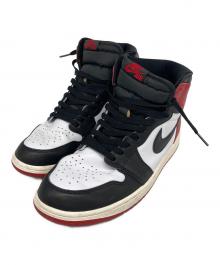NIKE（ナイキ）の古着「AIR JORDAN 1 RETRO HIGH OG ハイカットスニーカー」｜"BLACK TOE" WHITE/BL