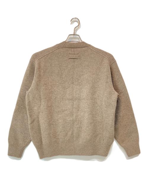 ssstein（シュタイン）ssstein (シュタイン) EXTRA FINE WOOL WARM KNIT CREW NECK LS ベージュ サイズ:Sの古着・服飾アイテム
