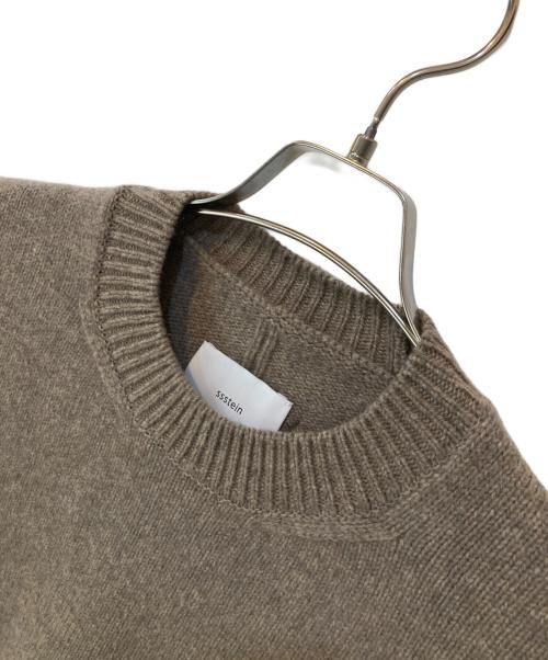 ssstein（シュタイン）ssstein (シュタイン) EXTRA FINE WOOL WARM KNIT CREW NECK LS ベージュ サイズ:Sの古着・服飾アイテム