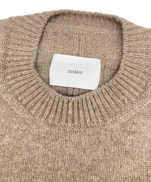 ssstein（シュタイン）ssstein (シュタイン) EXTRA FINE WOOL WARM KNIT CREW NECK LS ベージュ サイズ:Sの古着・服飾アイテム