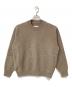 ssstein（シュタイン）の古着「EXTRA FINE WOOL WARM KNIT CREW NECK LS」｜ベージュ